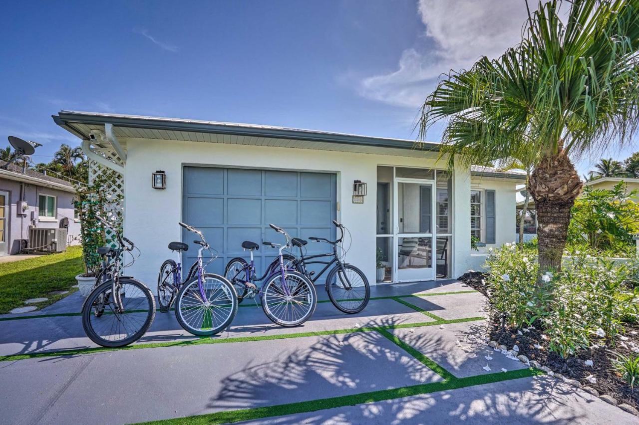 Naples Oasis With Screened Pool, Bike To Beach! Eksteriør billede